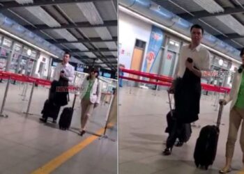 VIDEO: “Po prisni njerëz?”, Lulzim Basha shfaqet në aeroportin e Shtutgartit në Gjermani