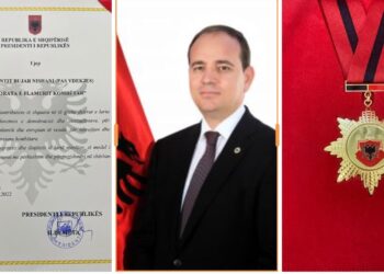 Pas vdekjes, Meta vlerëson me ‘Dekoratën e Flamurit Kombëtar’ më të lartën e shtetit shqiptar, ish-Presidentin Bujar Nishani