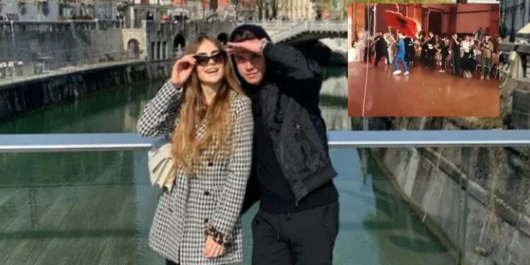 VIDEO / Sulmuesi i Romës martohet me motrën e futbollistit të Kombëtares shqiptare