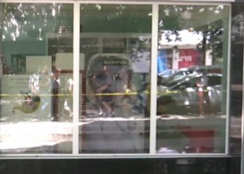 FOTO/ Tentativë grabitjeje në një farmaci në zonën e ‘Xhamllikut’, policia rrethon zonën