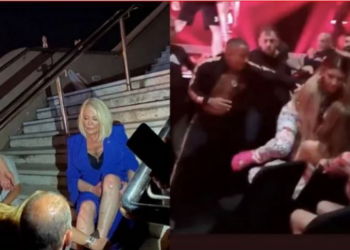 VIDEO/ Sherr masiv në eventin e madh muzikor në Athinë, Plagoset moderatorja e njohur dhe këngëtarja Elena Paparizou!