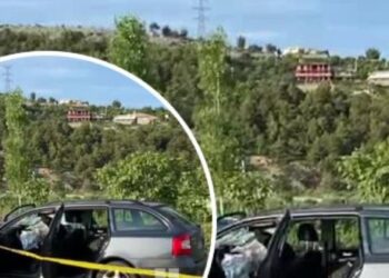 FOTO/ Makinat përplasen “kokë më kokë”, 5 të plagosur nga aksidenti në Shëngjin, 2 prej tyre rëndë