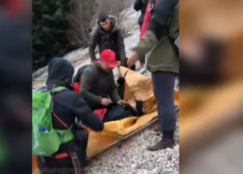 Katër alpinistë bllokohen në Majën e Brijasit në Valbonë, kërkohet ndihma me helikopter