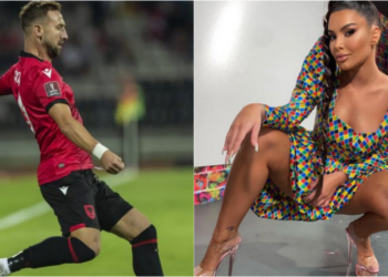 FOTO/ Janë “arratisur” drejt Afrikës, Megi Pojani “rrëmben” zemrën e futbollistit shqiptar? Detaji që i nxori zbuluar