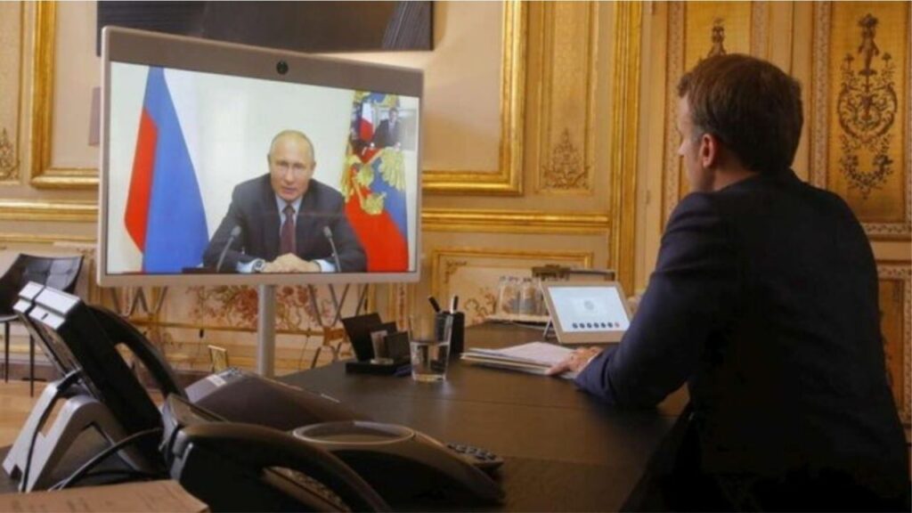 Zbardhet transkripti i telefonatës mes Macron e Putin, 4 ditë para pushtimit rus të Ukrainës