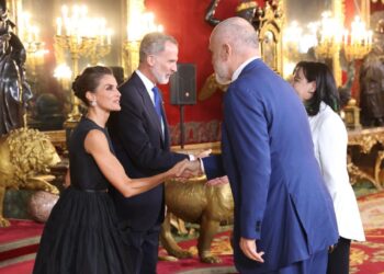 Me Lindën te Pallati Mbretëror, çfarë thonë mediat spanjolle për Edi Ramën dhe bashkëshorten e tij