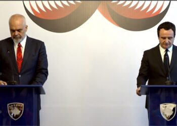 Kosova vëzhguese në “Open Balkan”? Rama, batuta me Albin Kurtin: Ky vëzhgon nga Prishtina edhe Kinën, jo më Ohrin. Vjosa Osmani…!