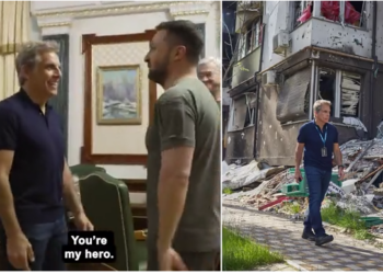 “Ju jeni heroi im”/ Aktori i Hollywood takon Zelenskyn: Është inspiruese mënyra si keni mobilizuar shtetin dhe botën