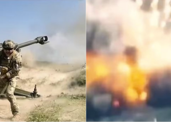 VIDEO/ Beteja e ashpër për Severodonetsk-un, trupat ukrainase hedhin në erë tankun rus me armët e dhuruara nga SHBA