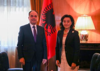 “Do kemi shumë takime të tjera”, Kim me Presidentin Begaj: Mezi presim të nisim bashkëpunimin!