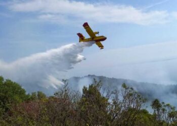 Mali i Çikës prej 5 ditësh në flakë, dy avionët nga Selaniku nuk arritën të shuanin zjarrin