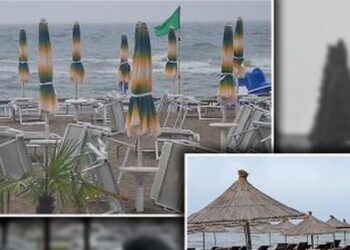 Stuhi dhe erë në të gjithë vendin/ Pushuesit braktisin plazhet, ja çfarë do të ndodhë në fundjavë