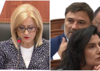 Alibeaj ‘përplaset’ me Nikollën: Shtyp butonin me dorën e atij që ke poshtë. Kryetarja: Shiko punën!