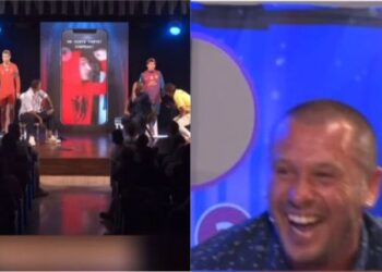 VIDEOT/ Tifozi imitoi gjestet dhe fjalët e Cassanos në shqip duke ofenduar Ronaldon, ai bashkë me Vierin “shkrihen” në emision