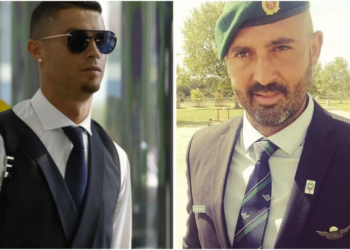 Bllokimi/ Avioni i Ronaldos u vonua në një aeroport spanjoll, truproja e portugezit bëri një skandal
