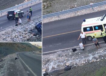 VIDEO/ Makina bëhet copë! Aksident i frikshëm te Rruga e Arbrit