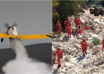 Zjarri në Malin e Çikës/ Peleshi: Flakët nën kontroll nga drejtimi i Palasës, vijon puna për pjesën e Himarës