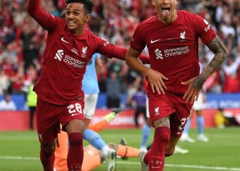 VIDEO/ Liverpool fitues i Superkupës së Anglisë, Nunez i “vjedh skenën” Haaland