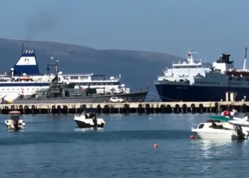 VIDEO/ Anije të NATO-s zbarkojnë në Vlorë: Ja arsyeja pse janë ankoruar në portin shqiptar