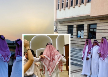 FOTO/ Maturë ‘sheikësh’ në Shqipëri, të rinjtë e Peqinit hedhin valle me veshje arabe