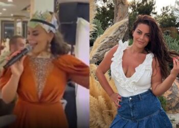 VIDEO/ “Leku letër”, Periudha e artë e këngëtarëve, Big Mama shfaqet me kurorë me para mbi kokë