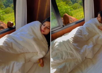 VIDEO/ Blogerja shokohet nga zgjimi në mëngjes në resortin ku po kalonte pushimet, ja çfarë i ndodhi