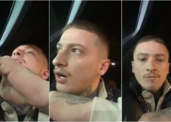 “Kush është gangster?” Publikohen pamjet e dhunshme, Reperi Fero godet një person në mes të rrugës në Prishtinë
