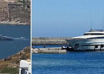 VIDEO/ Fundoset jahti super-luksoz në Mykonos