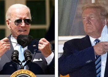 Biden tallet me Trump pasi rezulton negativ nga COVID: Unë punova, ai shkoi me helikopter në spital