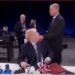 VIDEO/ Pamjet epike nga Samiti i NATO-s, ja momenti kur Johnson trembet kur Erdogan i hedh duart mbi supe