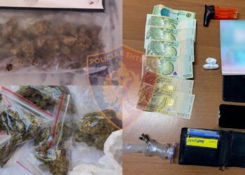Ishte në arrest shtëpie por dilte për të shitur drogë/ Kapen mat 28-vjeçari dhe shoku i tij! Në pranga edhe dy “tregtarë” të tjerë