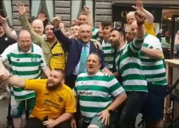 FOTOT/ Ekipi “bie” në bursë! Tifozët e Celtic të tronditur nga ikja e Metës: Po dorëhiqesh apo del në pension? Të presim në stadium!