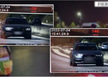 VIDEO/ “Gara shpejtësie” në rrugët e Fierit, policia ndëshkon shoferët problematik