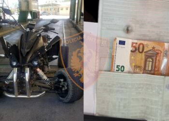Me motomjet të trafikuar drejt Shqipërisë, i riu nga Prizreni fut 50 euro mes dokumenteve në Morinë/ Policia i vë prangat