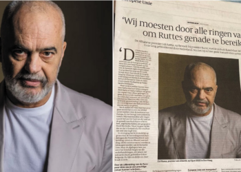 ‘BE ka humbur dy kriza pa bërë asnjë hap përpara, lufta është shansi i 3-të’/ Rama për “De Volkskrant”: Na u desh të kalonim nëpër të gjitha unazat e ferrit për të arritur në…