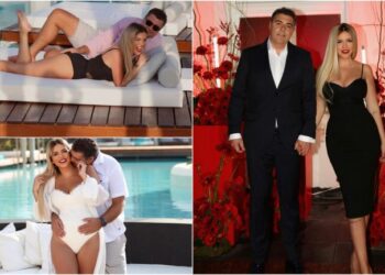 FOTOT/ “Jam dorëzuar te krahët e tu”! Rezarta Shkurta i bën dedikimin e veçantë Ermal Hoxhës në përvjetorin e martesës