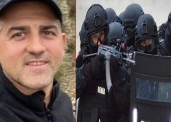 FOTO/ U arrestua nga forcat “blu”, ish-efektivi i RENEA-s ishte larguar para 3 muajsh nga Policia. Fishekët e gjetur i përdorin vetëm specialet