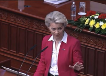 Propozimi francez/ Presidentja e KE në Kuvendin e RMV: Pranoni “ofertën”, gjuha maqedonase është e juaja