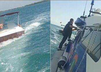 Defekt me skafin 4 persona bllokohen në det të hapur në Shëngjin, ndërhyn policia