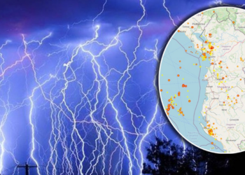 “Perdja e zjarrit”/Ja fenomeni i frikshëm që ndodhi gjatë natës shumë pranë Tiranës, u përfshinë disa qytete