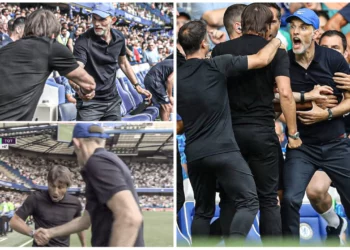 VIDEO / Derbi i Londrës spektakël pa fitues! Trajnerët përplasen në fushë, Tuchel e ka me shikimin e Contes