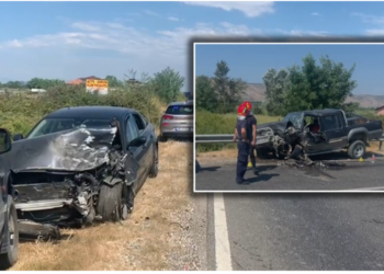 Aksidenti i rëndë në Lezhë, 3 persona transportohen në spitalin e Traumës, mes tyre një 10 vjeçar