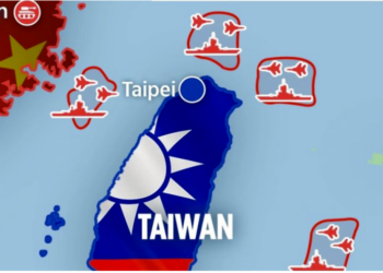 VIDEO/ Nisi pushtimi?! 27 avionë luftarakë kinezë hyjnë në Tajvan, Taipei nxjerr flotën detare e ajrore në gatishmëri: S’i shmangemi luftës!