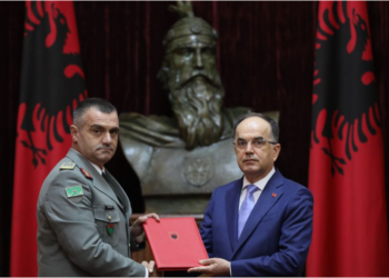 Betohet Shefi i Shtabit të Përgjithshëm të FA-ve, Gjeneral Brigade Arben Voke Kingji