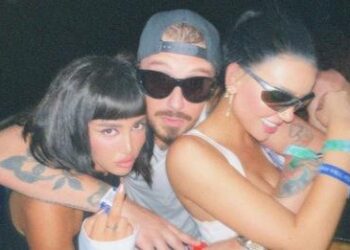 Donaldi dhe Bora nuk fshihen më, e publikojnë vetë FOTO/ Të përqafuar në festivalin e Dua Lipës