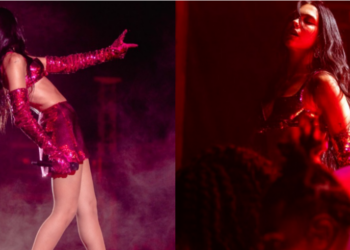 VIDEO+FOTO/ Ylli i muzikës botërore Dua Lipa ndez skenën dhe dhuron spektakël në “Sunny Hill Festival”