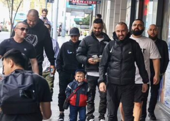 FOTOT/ I rrethuar nga truproja të shumta: Masa të rrepta sigurie, po kalon… Hasbulla