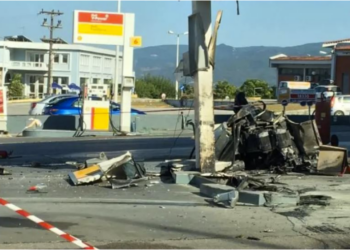 VIDEO/ Prag-tragjedie: Kamionin “e lënë” frenat e dorës, përplaset me karburantin, më pas shpërthen në flakë