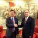 Ambasadori kinez takon presidentin shqiptar