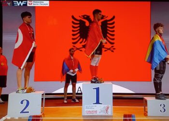 “Fenomeni” Ertjan Kofsha rrëmben tri medalje ari në Kampionatin Europian U-17
